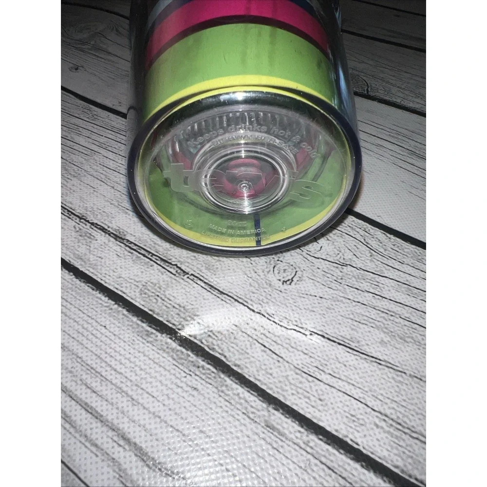 Thirty-One 31 Striped Anchor Cruise Tervis Tumbler 24oz Cup With Lid